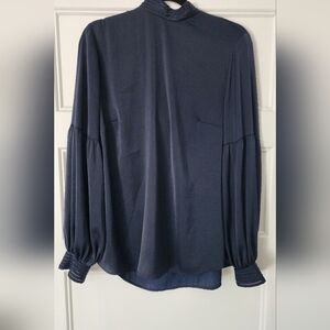 Womens 14 navy blouse.  H&M
